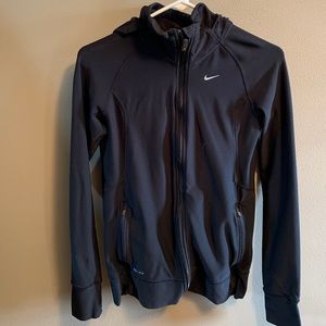 Nike dual zip running hoodie.
